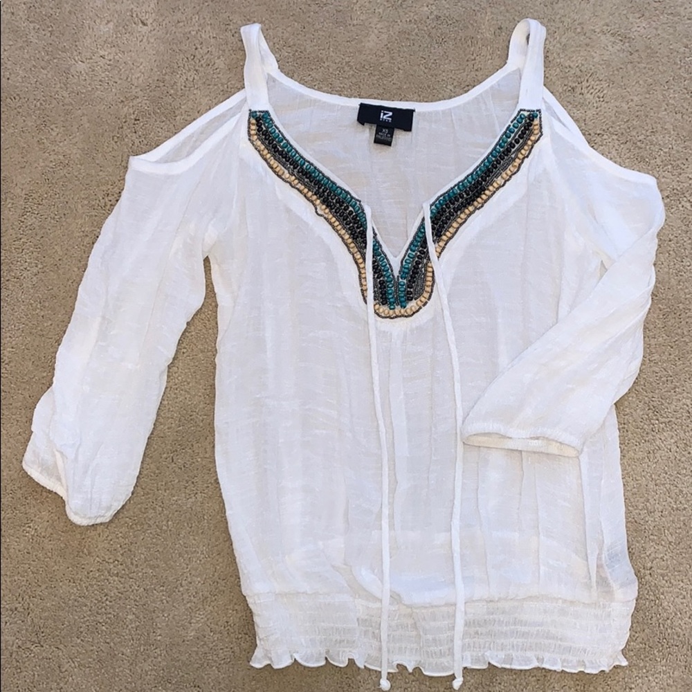 Beaded blouse